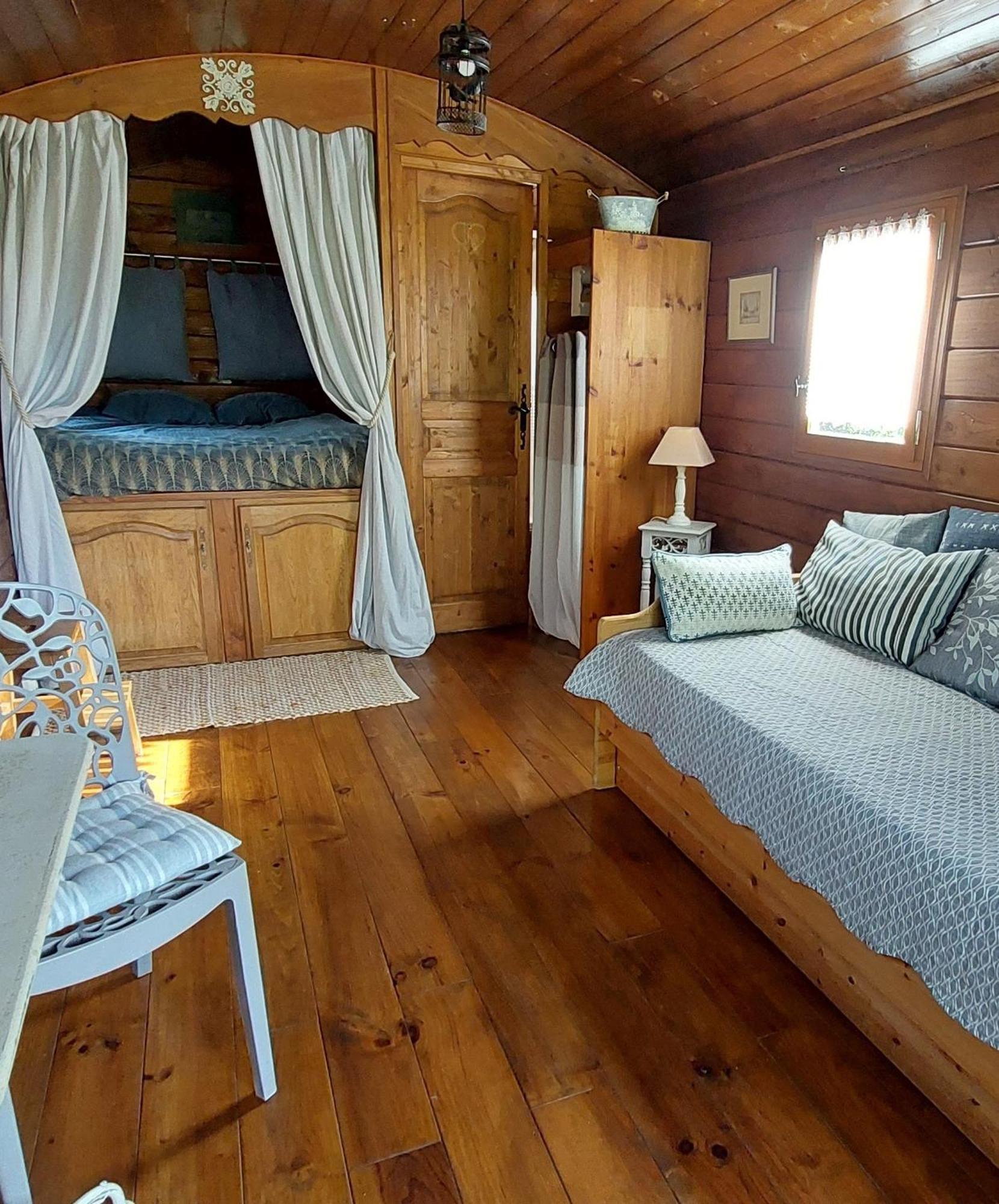 Villa Les Roulottes de la Brauderie à Brissarthe Extérieur photo